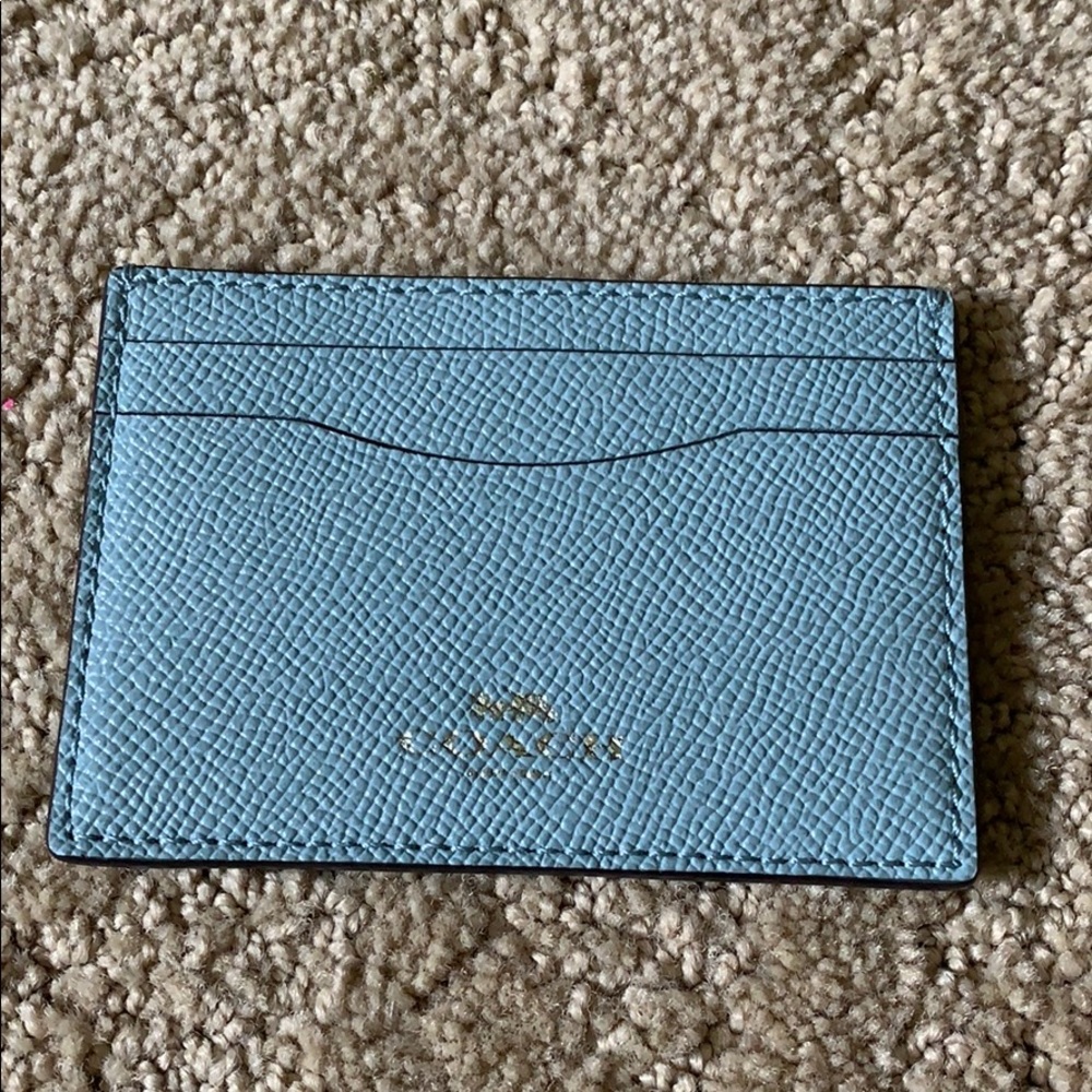 Coach slim credit card holder